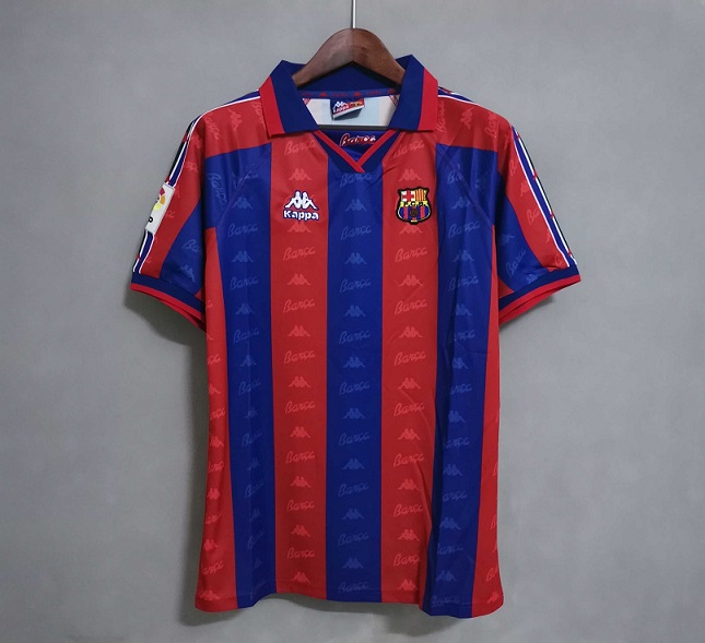 AAA Quality Barcelona 96/97 Home Soccer Jersey